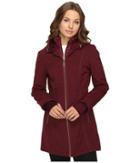 Betsey Johnson Zip-up Softshell (ruby) Women's Coat