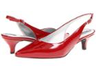 Trotters Prima (red Patent) Women's 1-2 Inch Heel Shoes