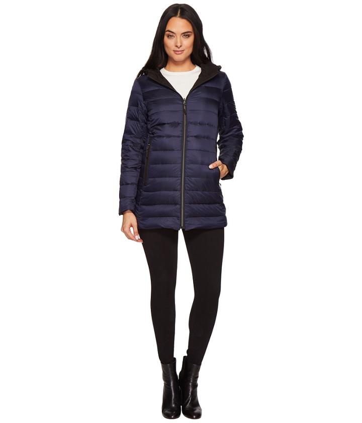 Tumi Pax Mission Coat (black/navy) Women's Coat