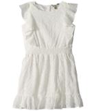 Lucky Brand Kids Tali Dress (big Kids) (white) Girl's Dress