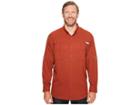 Columbia Big Tall Tamiamitm Ii L/s (rusty) Men's Long Sleeve Button Up