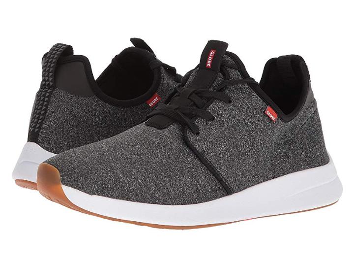 Globe Dart Lyt (black Stretch Chambray) Men's Skate Shoes