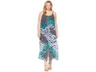 Nic+zoe Plus Size Bloom Me Away Dress (multi) Women's Dress