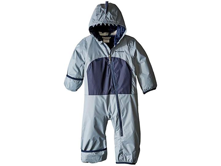Columbia Kids Shark Trektm Interchange Bunting (infant) (tradewinds Grey/collegiate Navy/collegiate Navy) Kid's Jumpsuit & Rompers One Piece