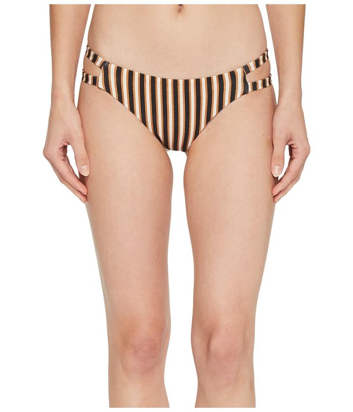 Amuse Society Elise Skimpy Bottom (bronze) Women's Swimwear