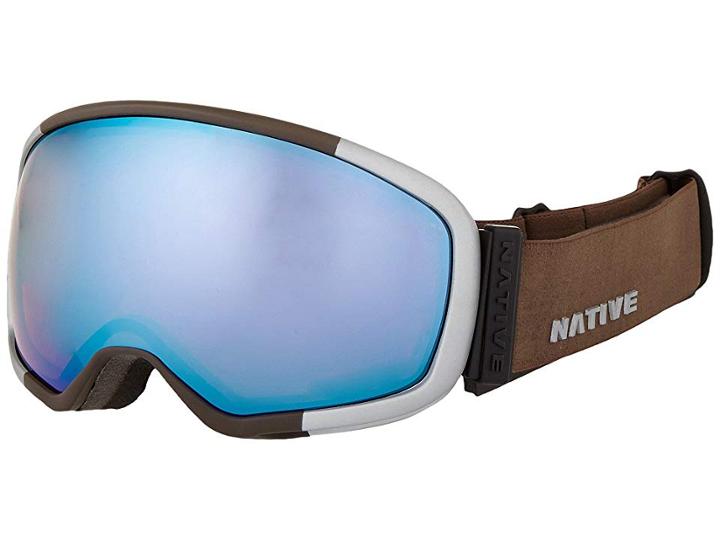 Native Eyewear Tank-7 (aluminum/pink/blue Reflex) Snow Goggles