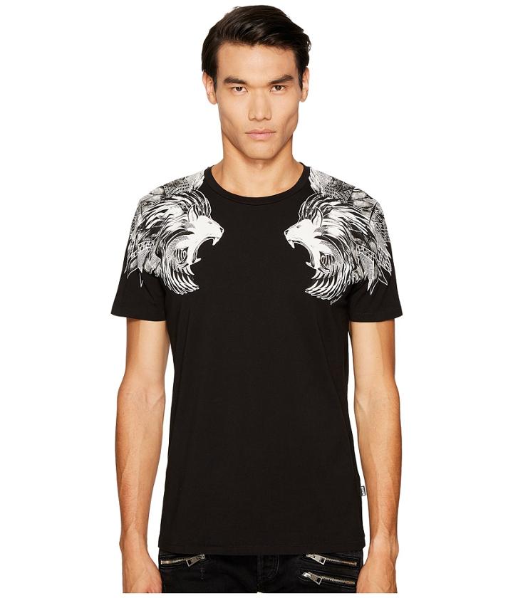 Just Cavalli Lions T-shirt (black) Men's Clothing