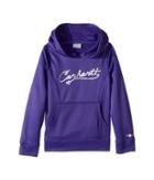 Carhartt Kids Force Script Sweatshirt (little Kids) (dark Purple) Girl's Sweatshirt