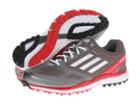 Adidas Golf Adizero Sport Ii (dark Silver Metallic/running White/red) Men's Golf Shoes
