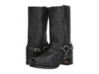Frye Belted Harness 12r (black 1) Cowboy Boots