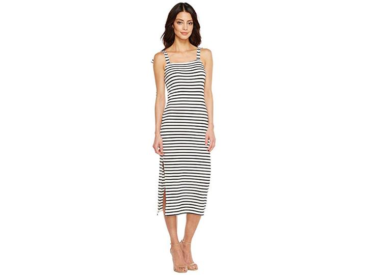Rachel Pally Roselyn Dress (black/white Stripe) Women's Dress