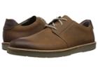 Clarks Grandin Plain (dark Tan Leather) Men's Shoes