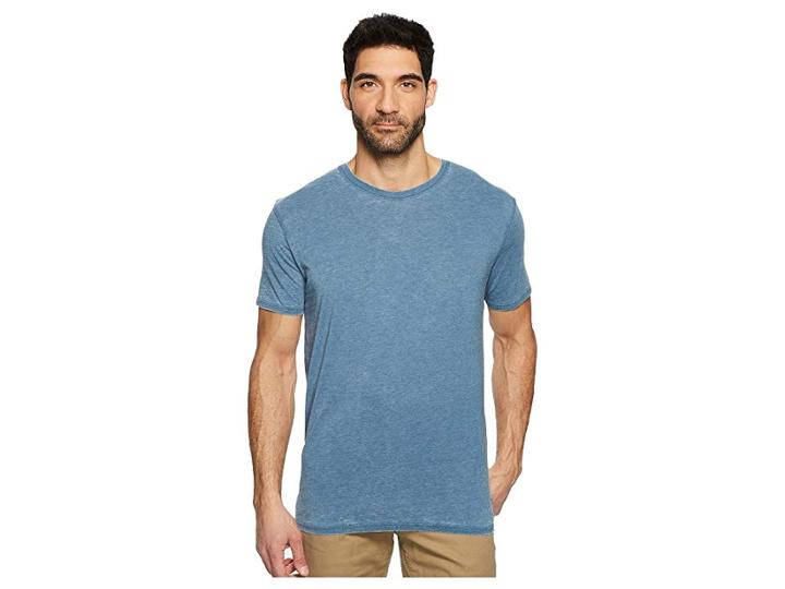 Mr. Swim Burnout Crew Neck (denim) Men's Clothing