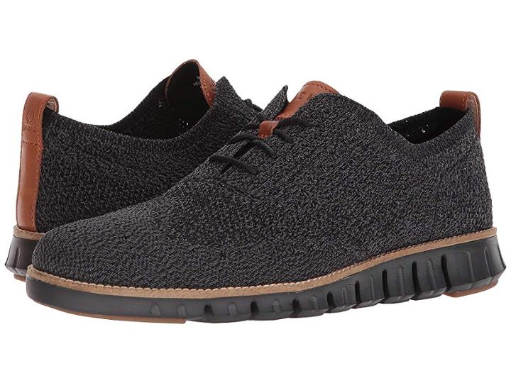 Cole Haan Zerogrand Stitchlite Oxford (black/magnet/black) Men's Plain Toe Shoes