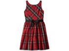 Polo Ralph Lauren Kids Belted Pleated Georgette Dress (big Kids) (metropolitan Tartan) Girl's Dress
