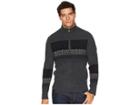 Obermeyer Textured 1/2 Zip Sweater (grey Matter) Men's Sweater