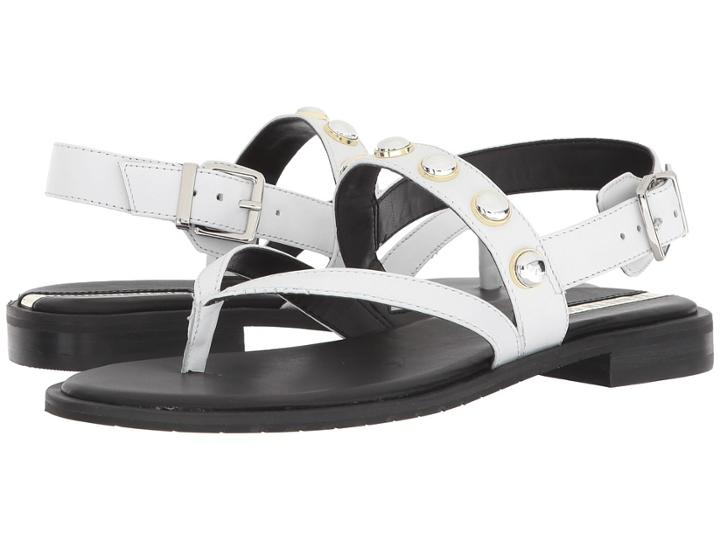 Kenneth Cole New York Tama Stud (white Leather) Women's Shoes