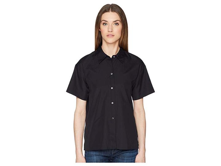 Vince Short Sleeve Button Up (coastal) Women's Short Sleeve Button Up