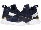 Puma Muse Maia Varsity (peacoat/metallic Gold) Women's Shoes