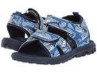 Joules Kids Rock Water Sandal (toddler/little Kid/big Kid) (shark Dive Stripe) Boys Shoes