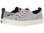 Sperry Crest Vibe Painterly Stripe (navy) Women's Shoes