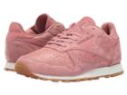 Reebok Lifestyle Classic Leather Exotic Print (sandy Rose/chalk) Women's Classic Shoes