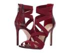Jessica Simpson Jyra (red Elastic Gore/glossy Dessert Snake Print Fabric) Women's Shoes