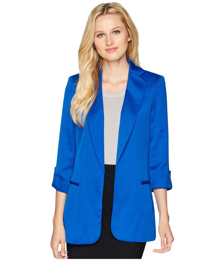 Calvin Klein Woven Jacket (capri) Women's Coat