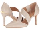 Calvin Klein Gella Pump (sand Stingray Print Leather) High Heels