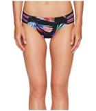La Blanca Your Number One Fan Shirred Side Hipster (multi) Women's Swimwear