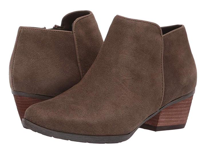Blondo Villa Waterproof Bootie (olive Suede) Women's Boots