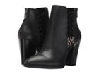 Kristin Cavallari Nashville Bootie (black Leather) Women's Boots