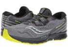 Saucony Zealot Iso 3 (grey/black/citron) Men's Running Shoes