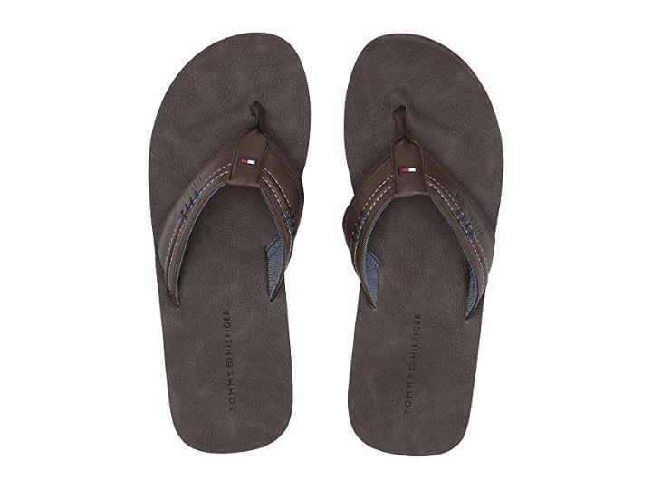 Tommy Hilfiger Dozer (dark Brown) Men's Sandals