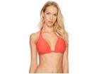 Luli Fama Cosita Buena D-cup Triangle Halter Bikini Top (girl On Fire) Women's Swimwear