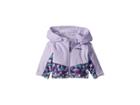 Columbia Kids Steens Mttm Overlay Hoodie (infant) (soft Violet Floral Print/soft Violet) Kid's Sweatshirt