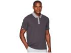 Adidas Golf Climachill(r) Iconic Polo (carbon/grey Three) Men's Clothing