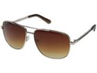 Guess Gf0167 (gold/brown Gradient Lens) Fashion Sunglasses