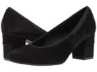 Vaneli Debora (black Suede/black Miniliz Print/black Elastic) Women's Shoes