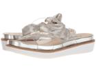 Nina Garda (new Silver/silver Reflective Suede/vinyl) Women's Sandals