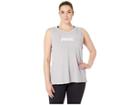 Nike Training Sport Distort Tank (sizes 1x-3x) (atmosphere Grey/white) Women's Sleeveless