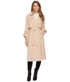 Vince Camuto Long Fluid Trench (sweet Pea) Women's Coat