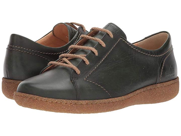 Mephisto Elody (dark Green/hazelnut Nature) Women's Lace Up Casual Shoes