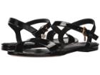 Tory Burch Laurel Flat Sandal (black) Women's Sandals