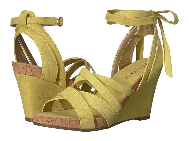 Aerosoles Lilac Plush (yellow Fabric) Women's  Shoes