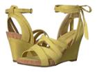 Aerosoles Lilac Plush (yellow Fabric) Women's  Shoes