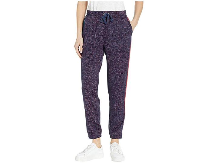 Juicy Couture Ditsy Floral Tricot Track Pants (regal Ditsy Floral) Women's Casual Pants