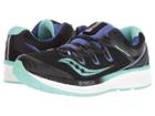 Saucony Triumph Iso 4 (black/aqua/violet) Women's Running Shoes