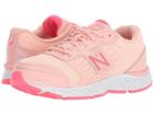 New Balance Kids Kr680v5y (little Kid/big Kid) (himalayan Pink/pink Zing) Girls Shoes