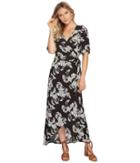 Roxy Keep The Seas Dress (anthracite Tropical Two-tone) Women's Dress